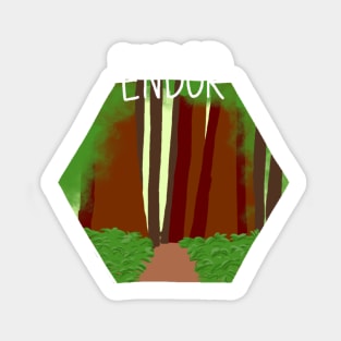 forest planet Sticker